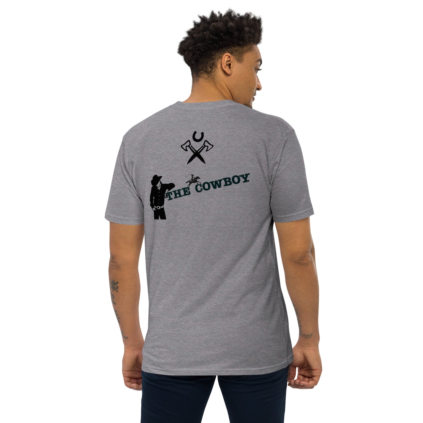 The Cowboy 954 Signature Men’s premium heavyweight tee