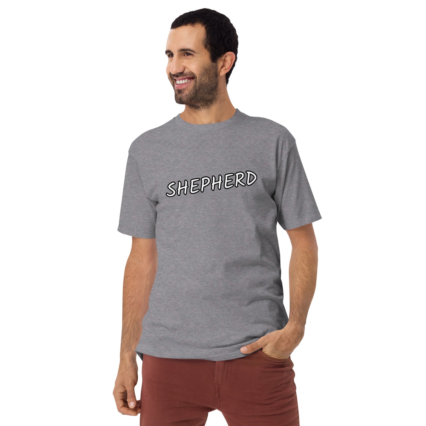 German Shepherd 954 Signature Men’s premium heavyweight tee