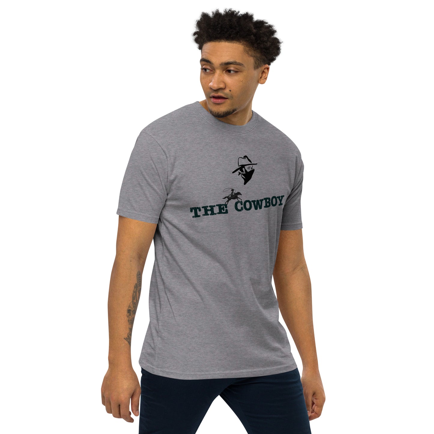 The Cowboy 954 Signature Men’s premium heavyweight tee