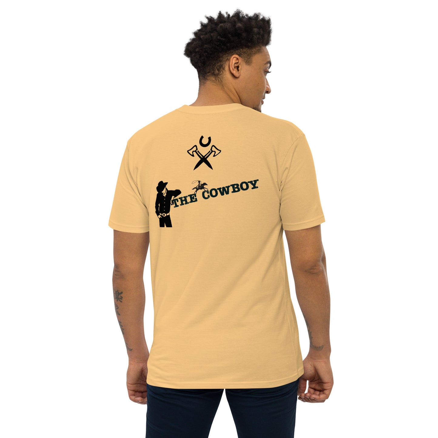 The Cowboy 954 Signature Men’s premium heavyweight tee
