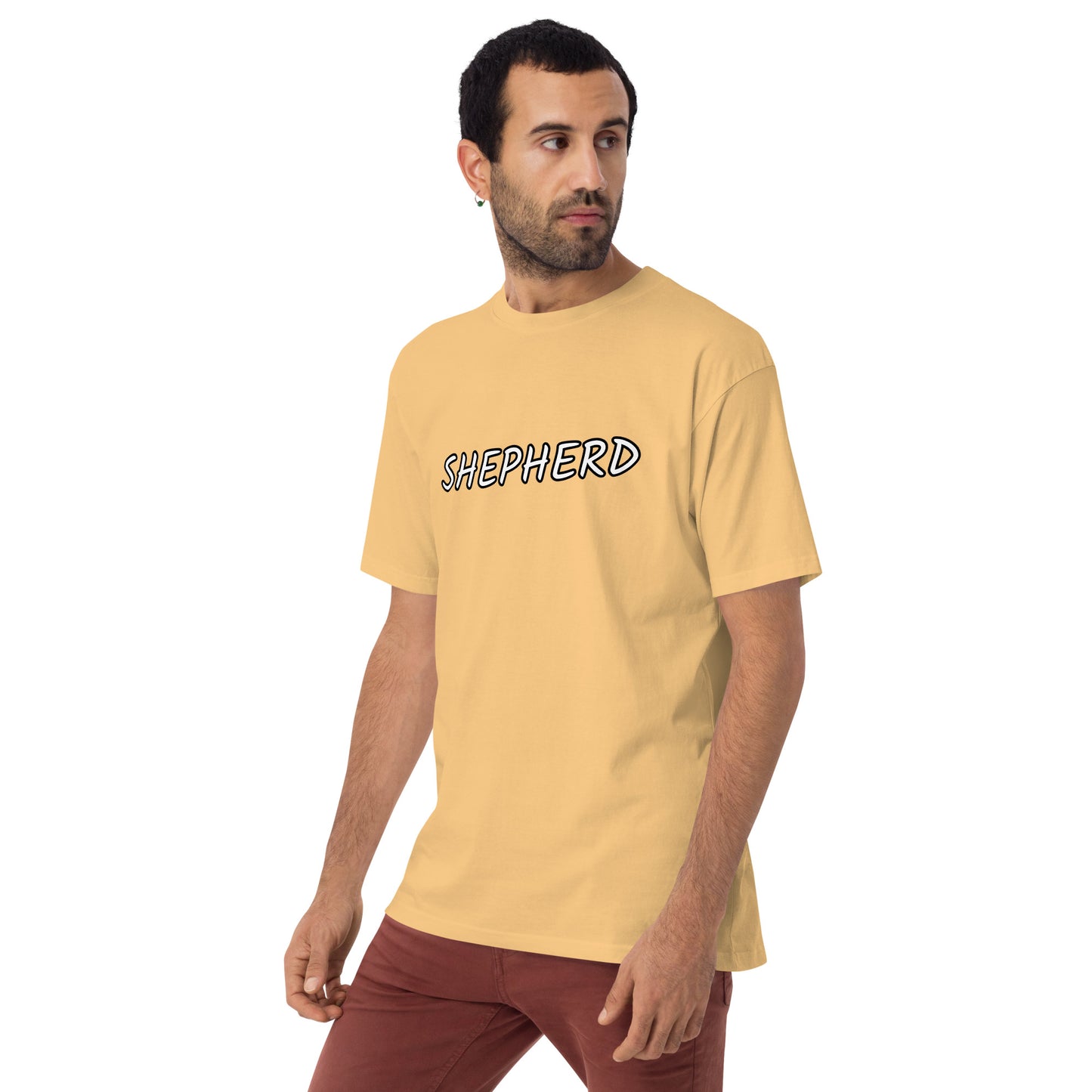 German Shepherd 954 Signature Men’s premium heavyweight tee