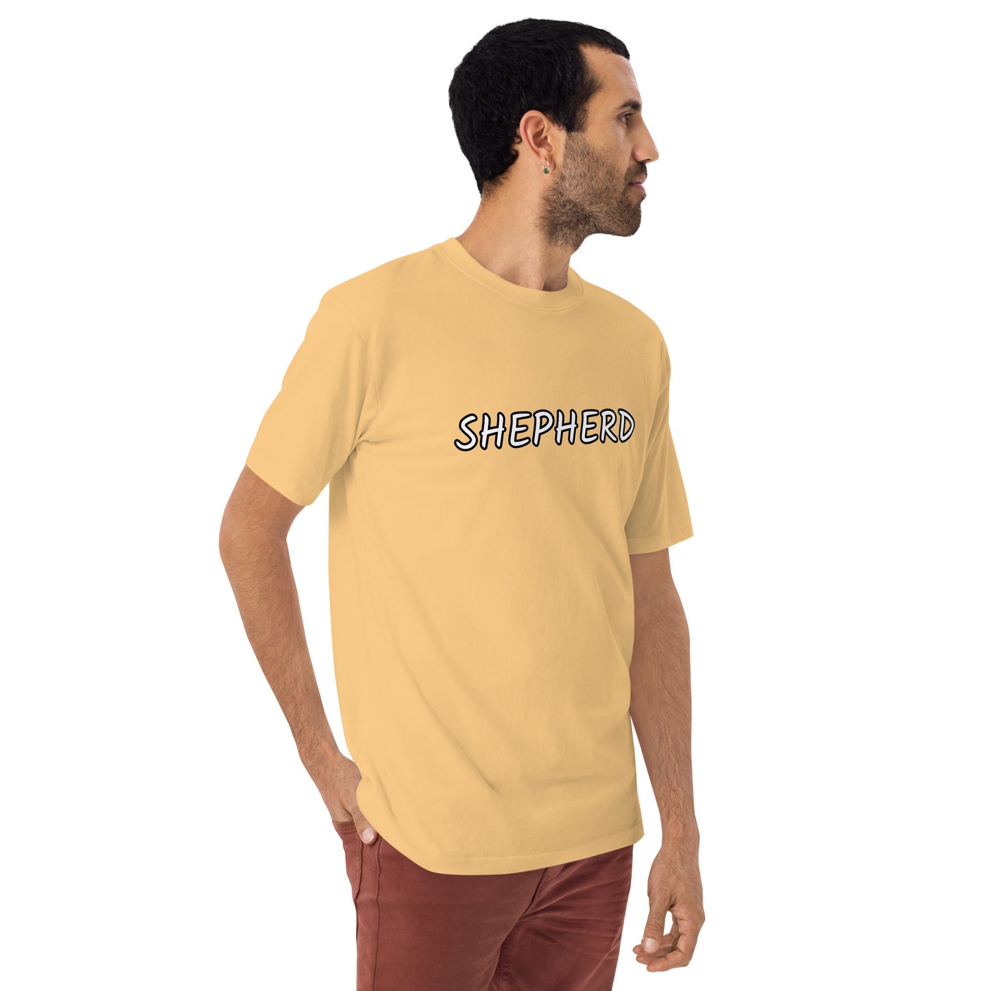 German Shepherd 954 Signature Men’s premium heavyweight tee