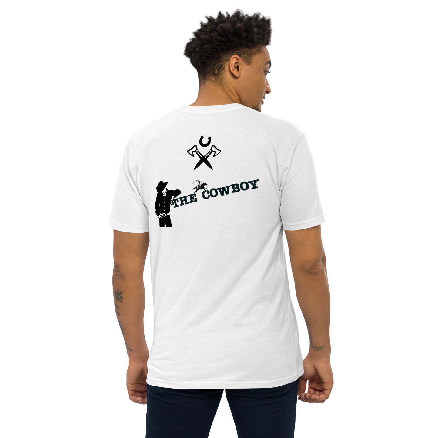 The Cowboy 954 Signature Men’s premium heavyweight tee