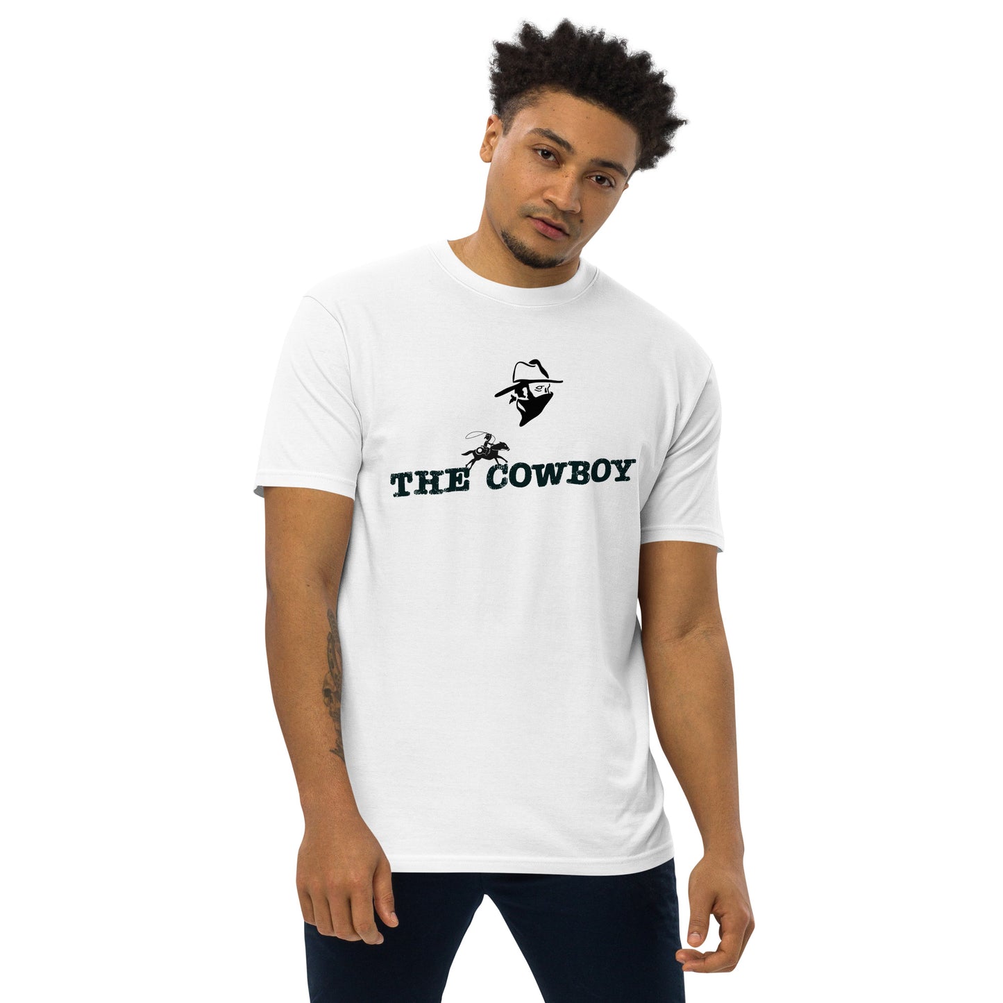 The Cowboy 954 Signature Men’s premium heavyweight tee