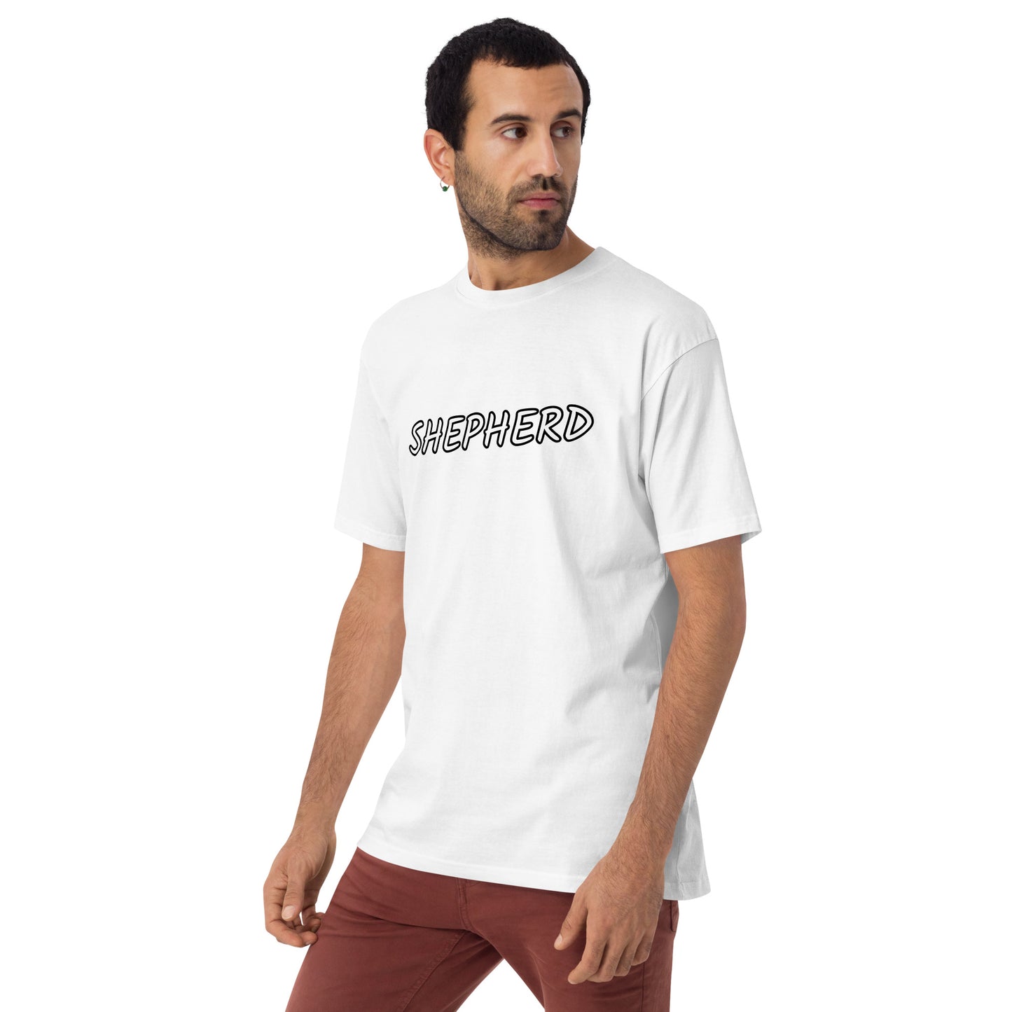 German Shepherd 954 Signature Men’s premium heavyweight tee