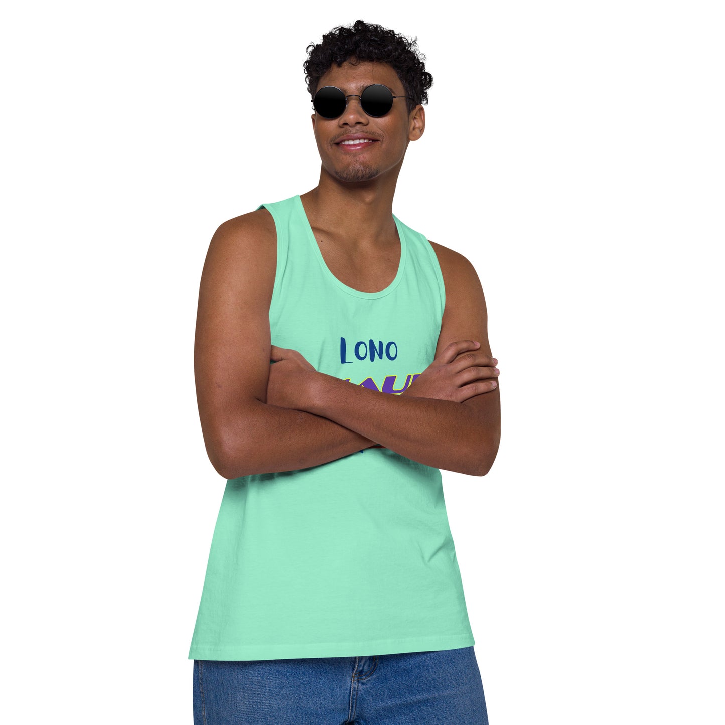 MAUI Strong 954 Mission Rescue Men’s premium tank top