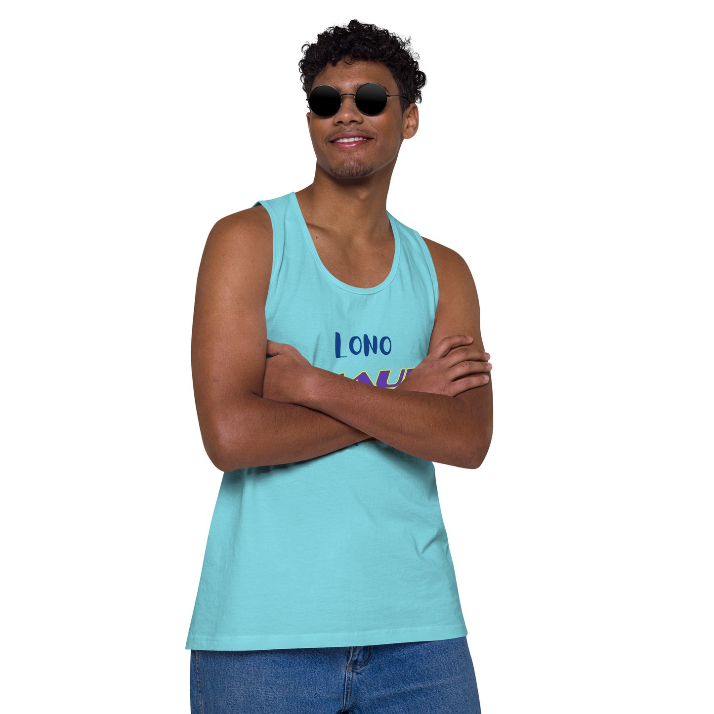 MAUI Strong 954 Mission Rescue Men’s premium tank top