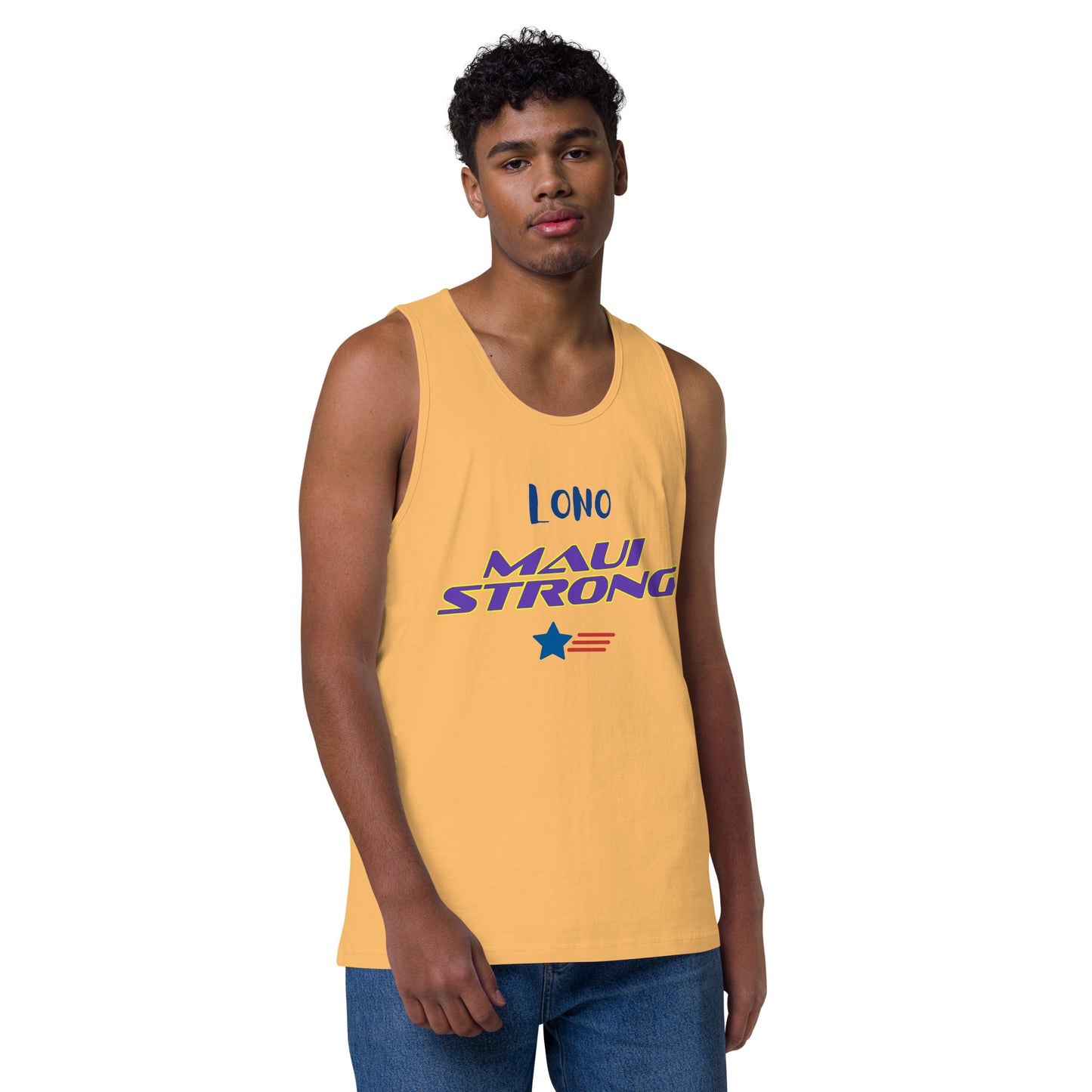 MAUI Strong 954 Mission Rescue Men’s premium tank top