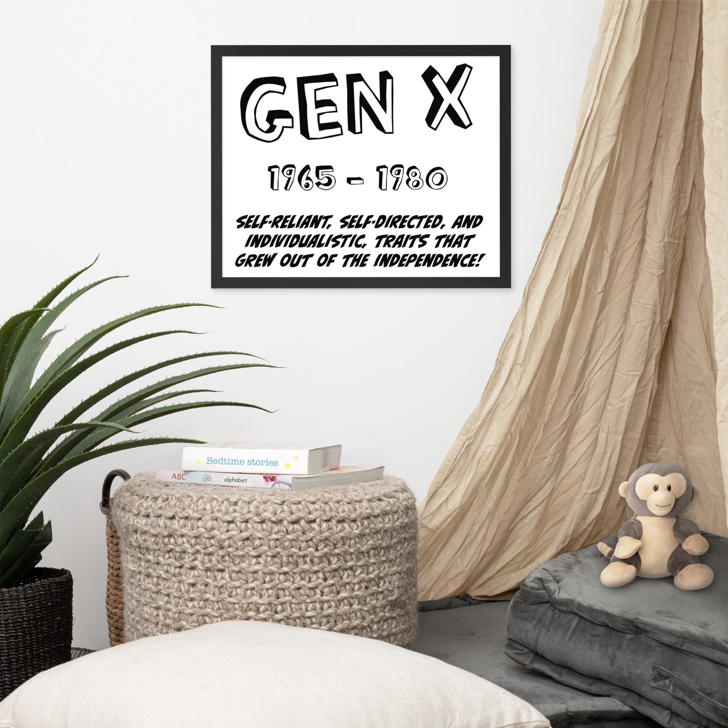 GENX 954 Siganture Framed photo paper poster