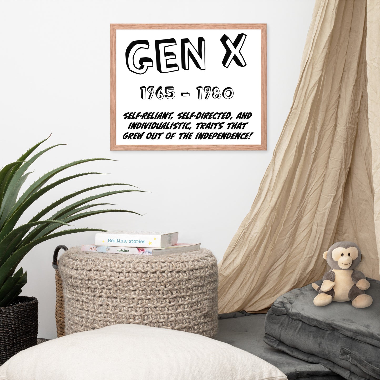 GENX 954 Siganture Framed photo paper poster