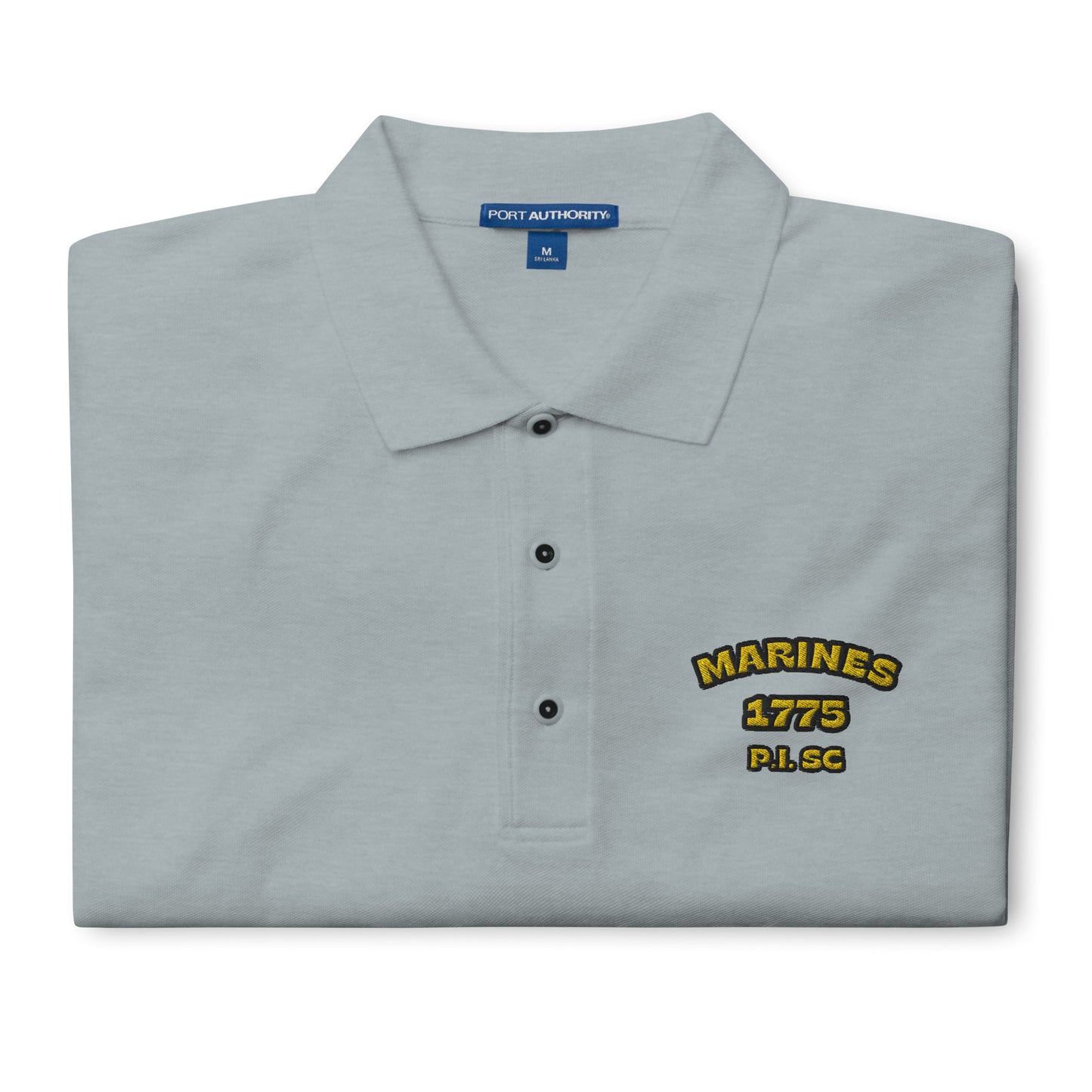 Marines Parris Island 954 Signature Men's Premium Polo