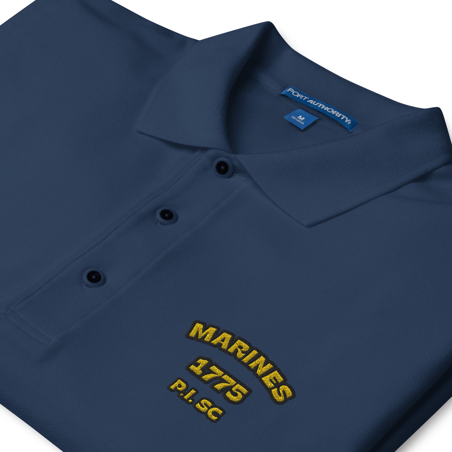 Marines Parris Island 954 Signature Men's Premium Polo
