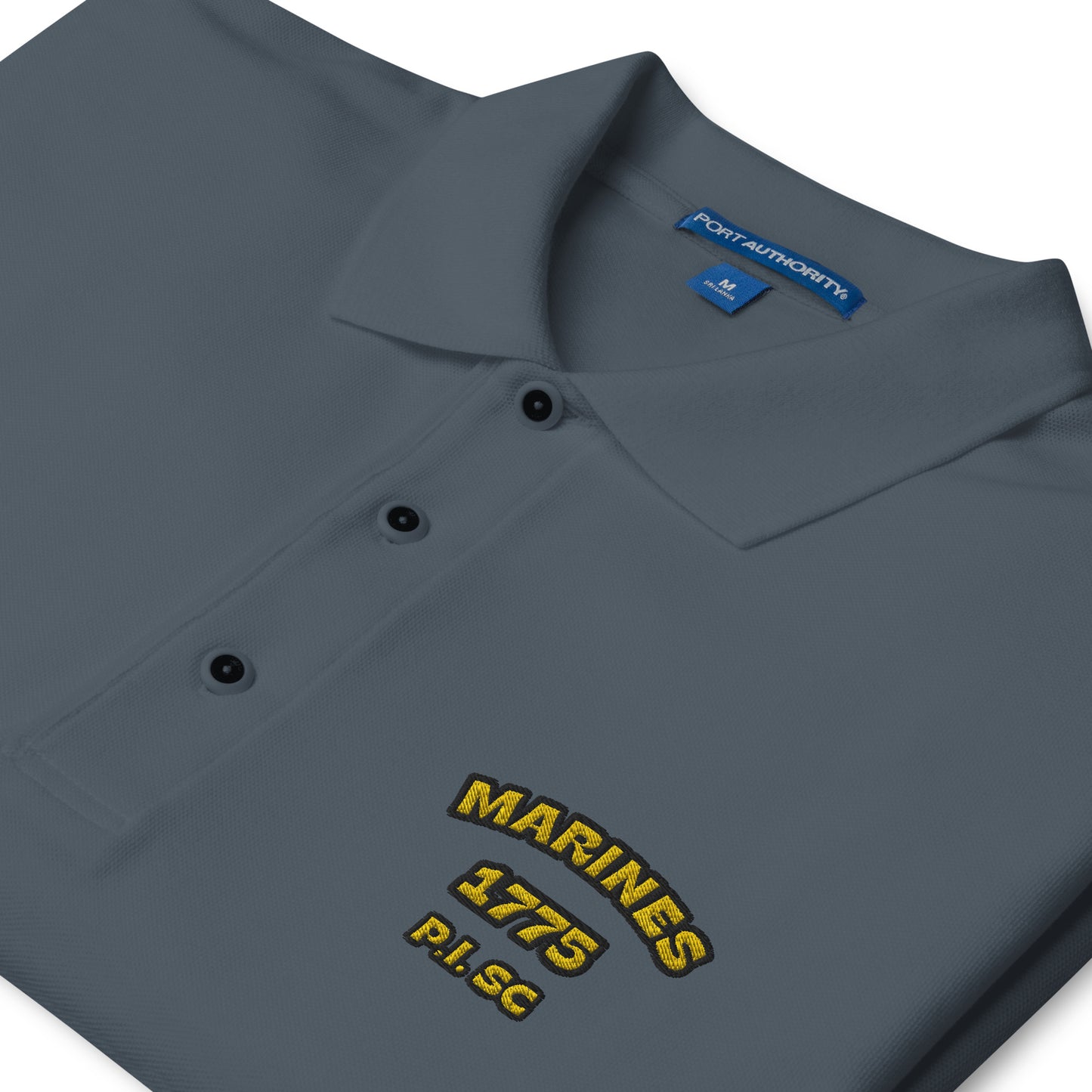 Marines Parris Island 954 Signature Men's Premium Polo