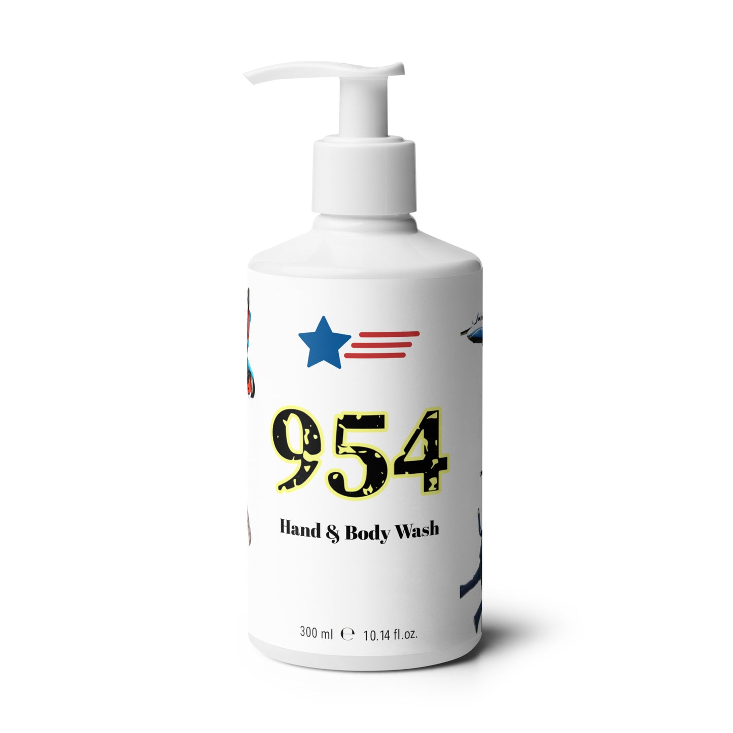 Skydiving 954 Signature Refreshing hand & body wash