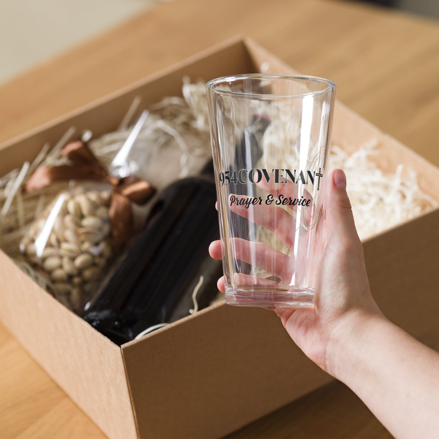 Official 954covenant pint glass