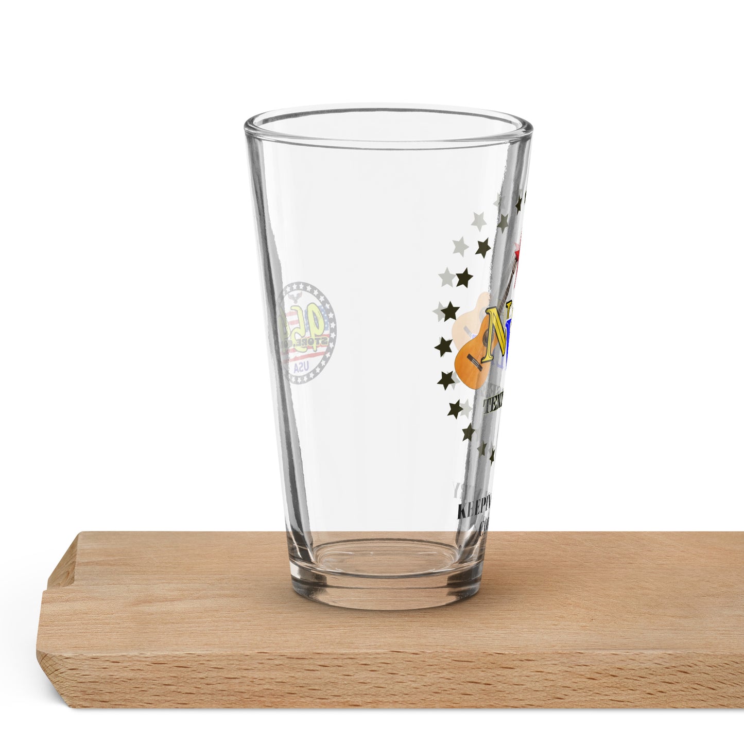 Nashville 954 Signature Shaker pint glass