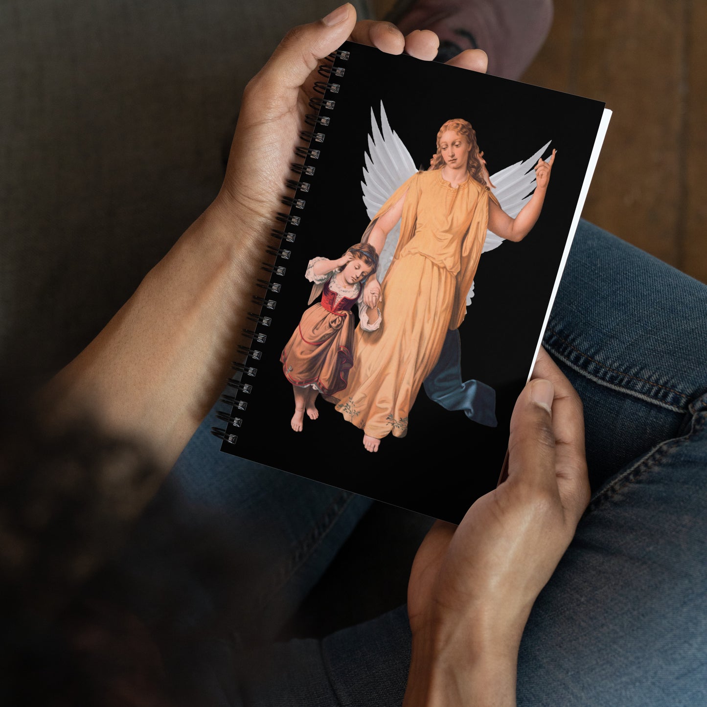 Angel Spiral notebook