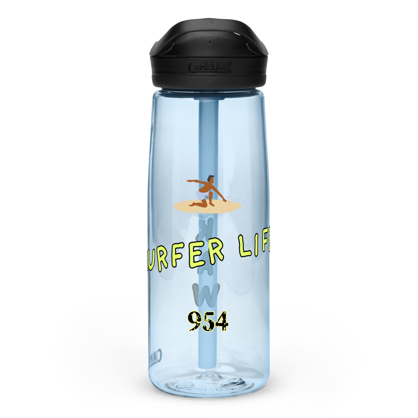 Surfer Life 954 Signature Sports water bottle