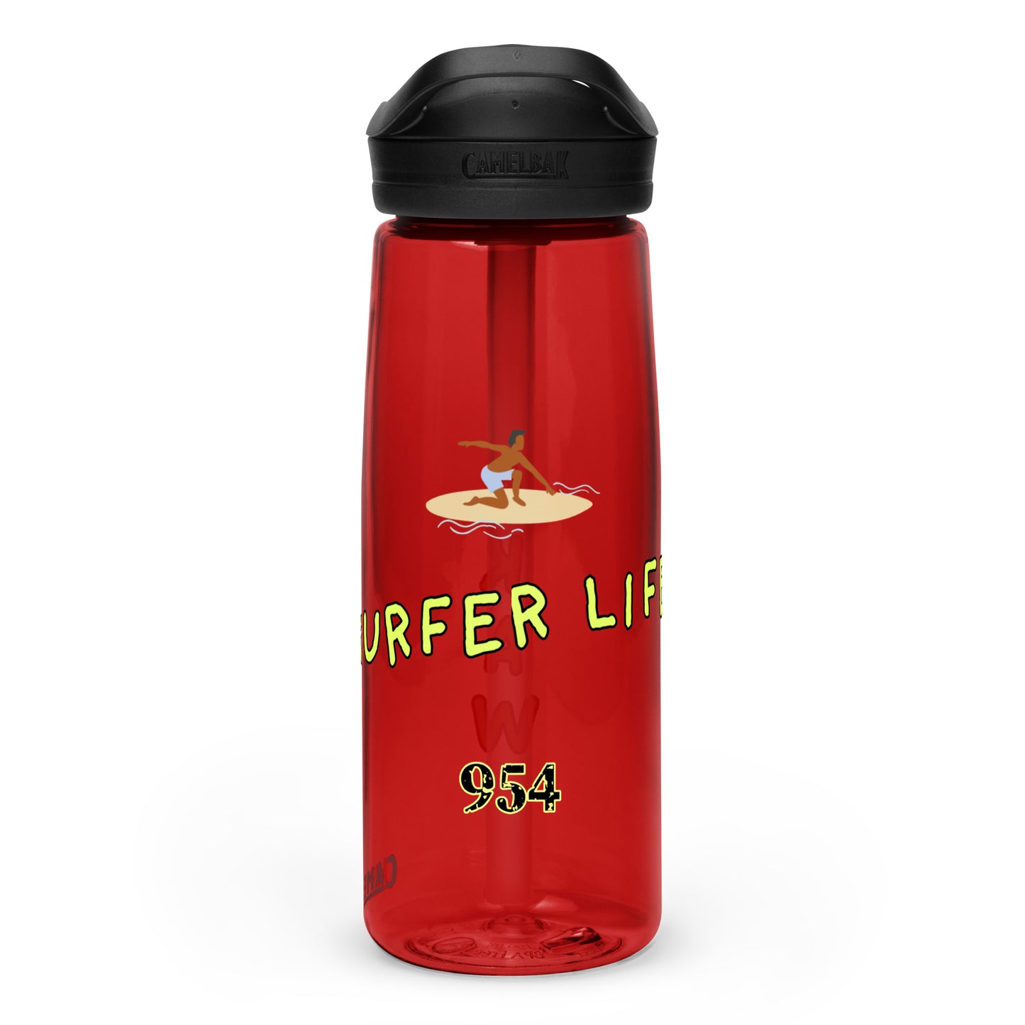 Surfer Life 954 Signature Sports water bottle