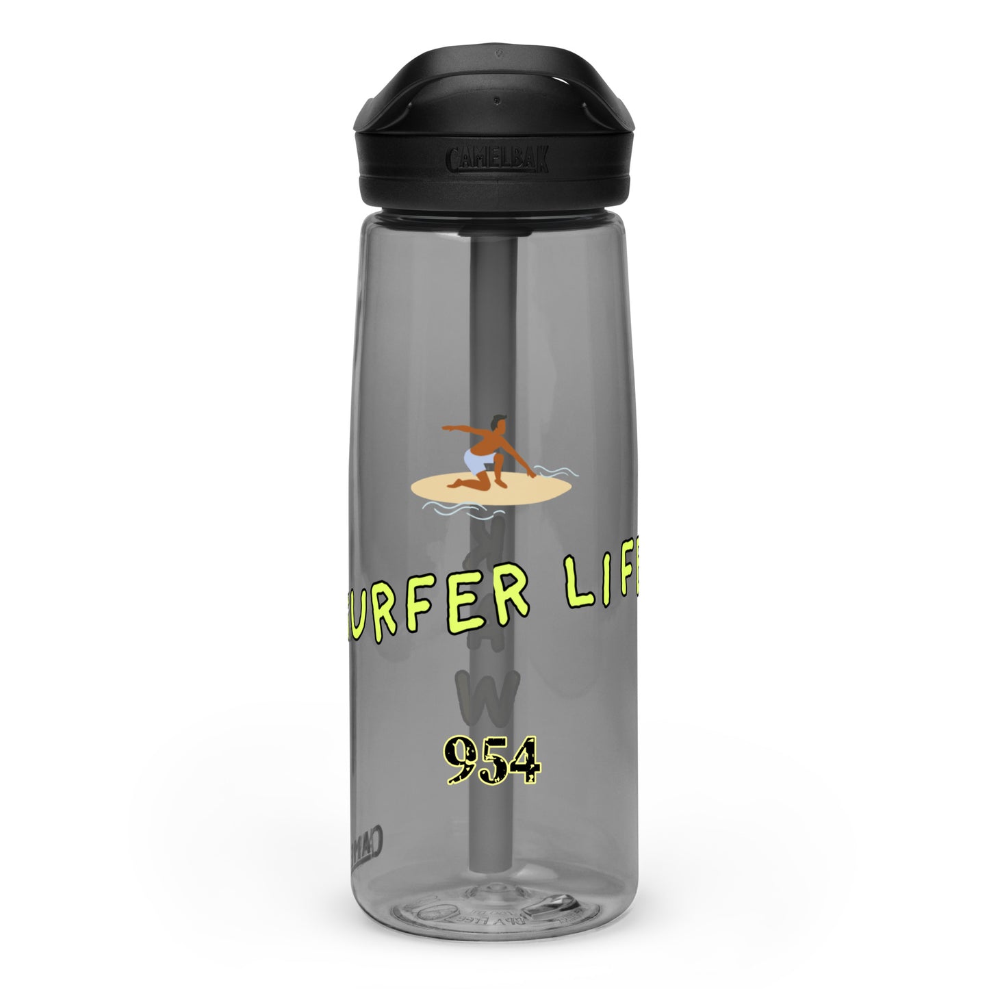 Surfer Life 954 Signature Sports water bottle