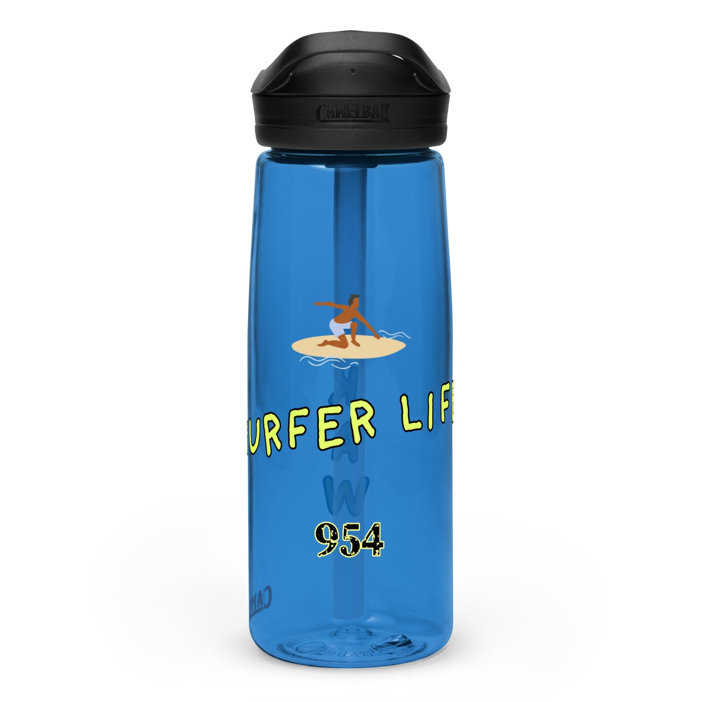 Surfer Life 954 Signature Sports water bottle