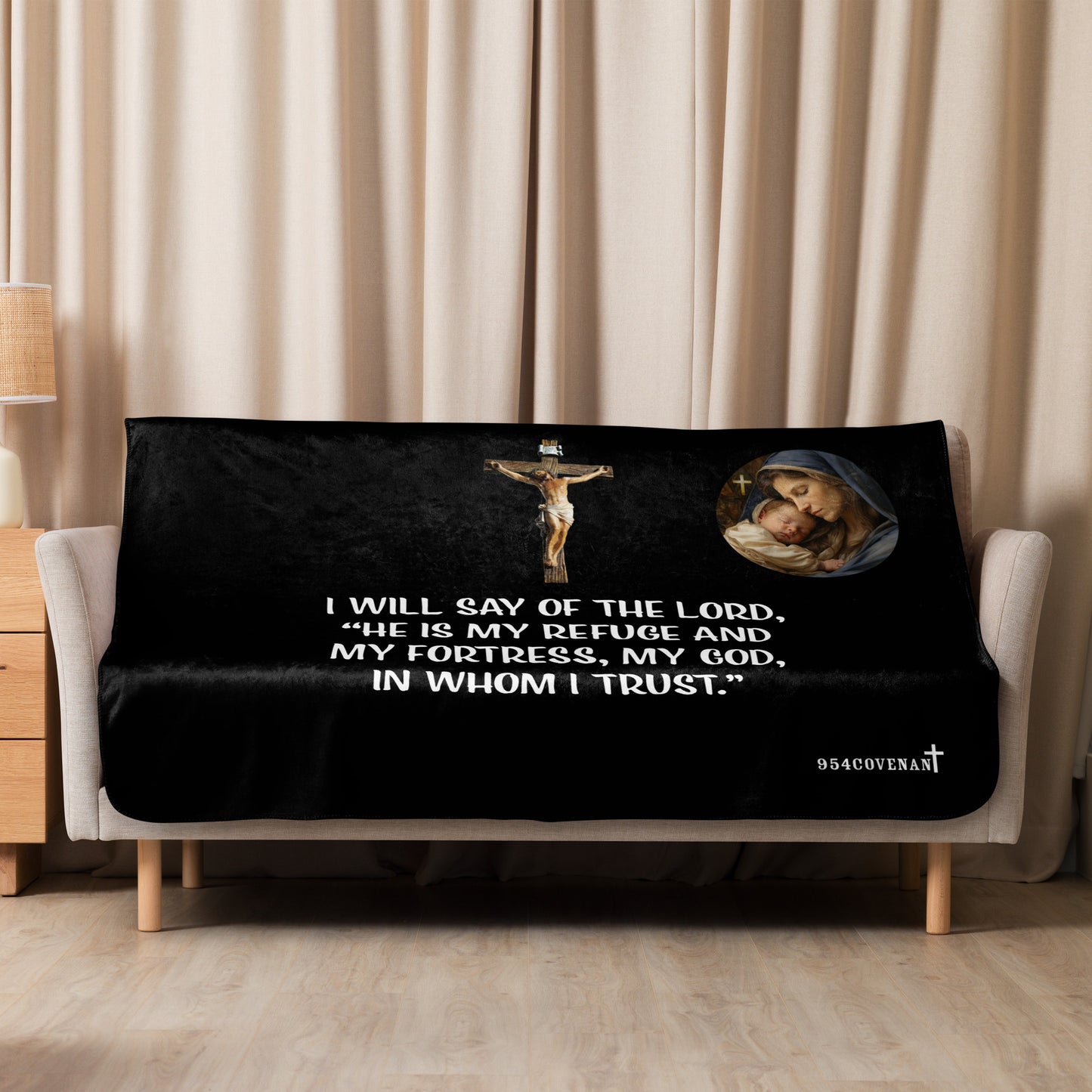 Jesus Sherpa blanket