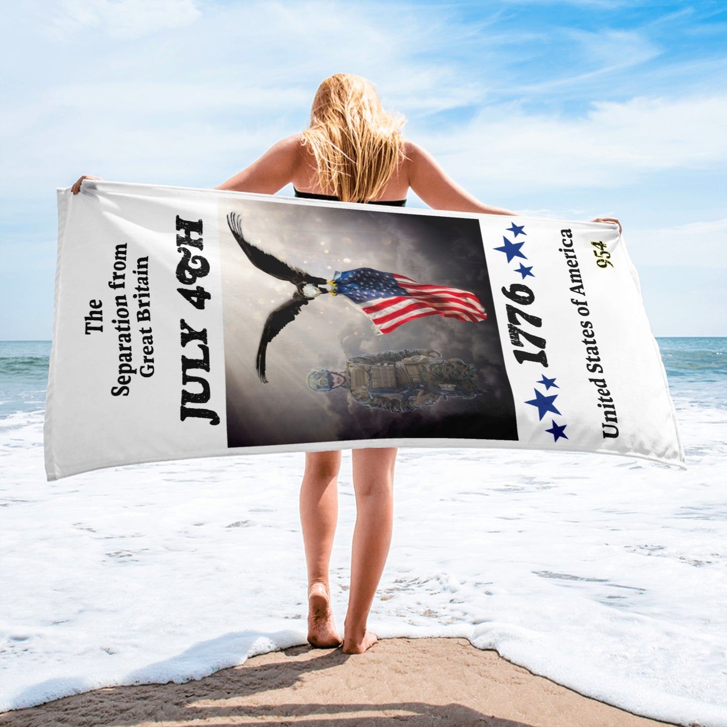 Eagle & Flag 954 Signature Towel