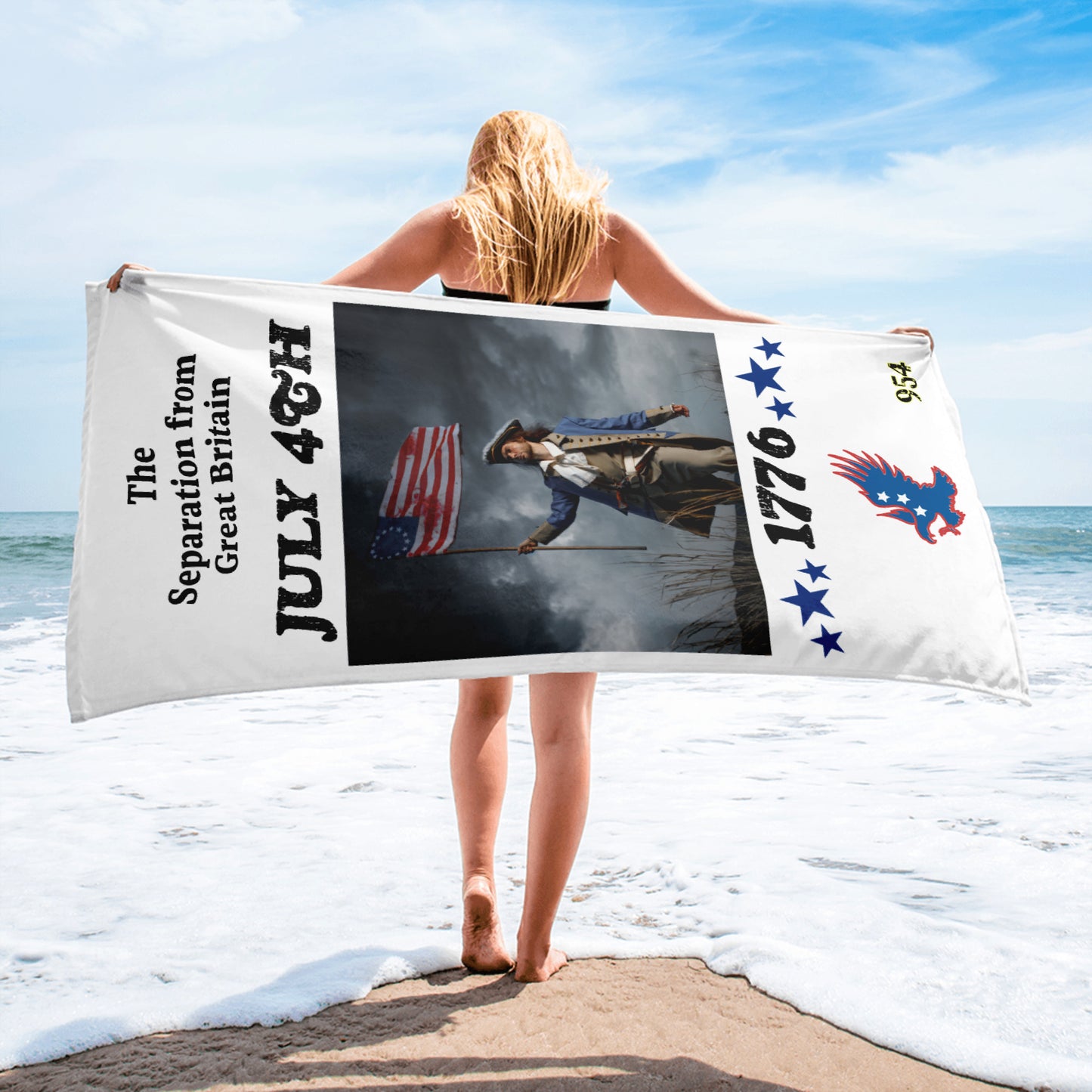 Soldier & Eagle 954 Signature Towel