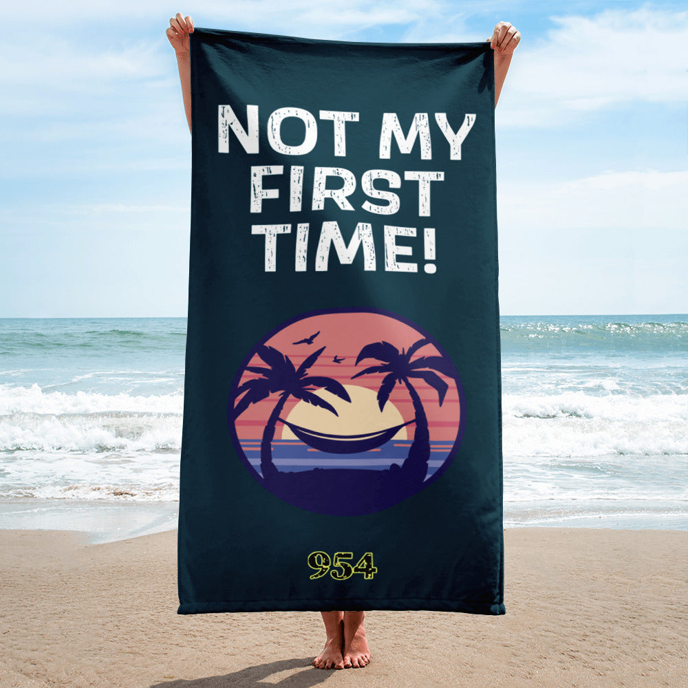 Not my first time! 954 Signature Towel