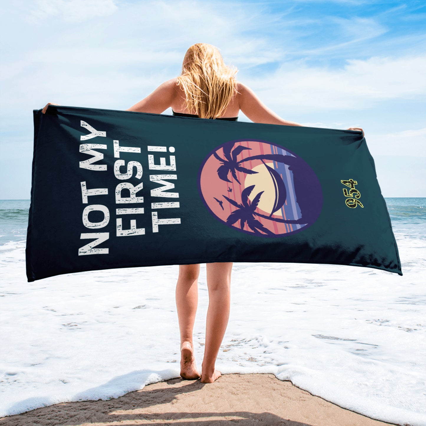 Not my first time! 954 Signature Towel