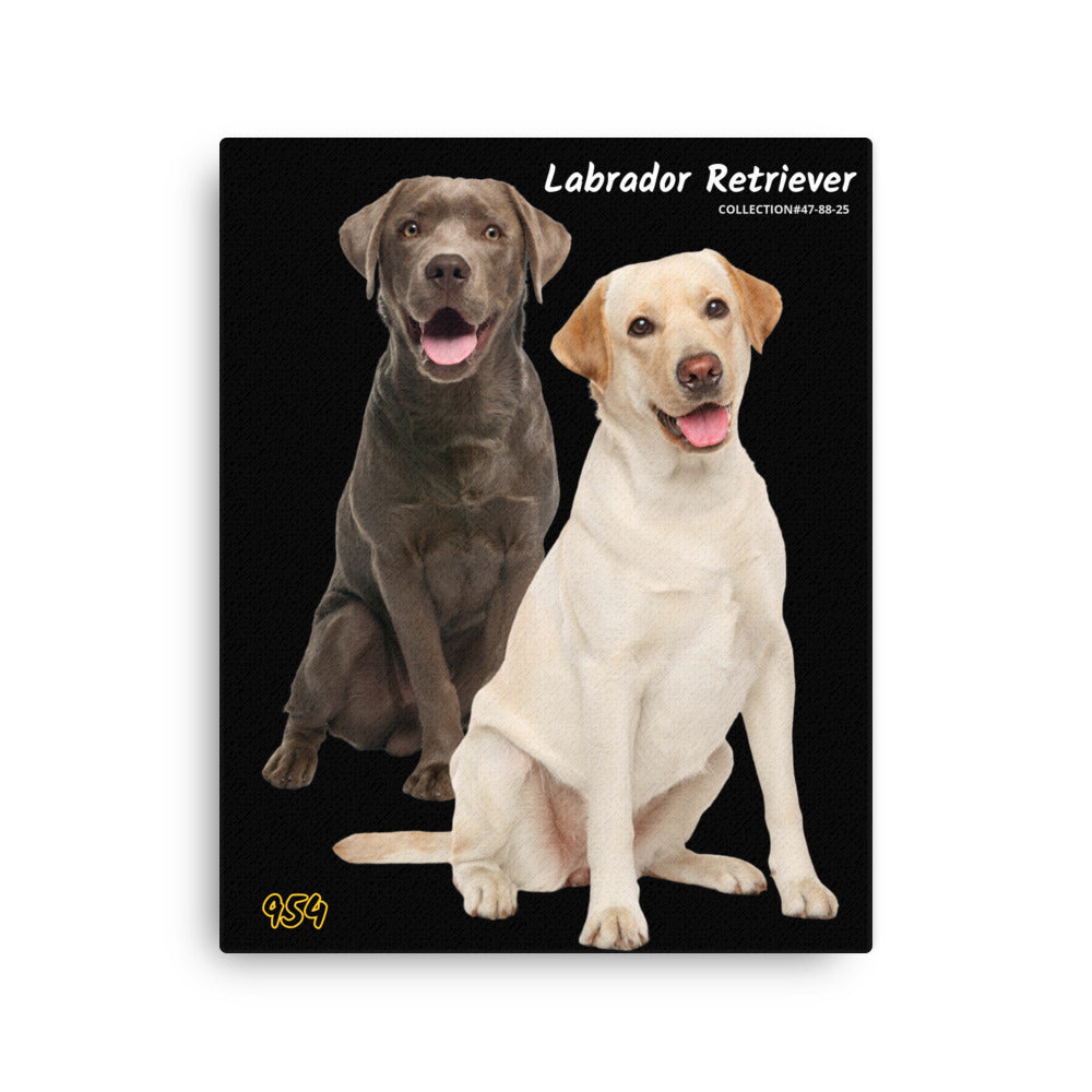 Labrador Retriever 954 Signature Thin canvas