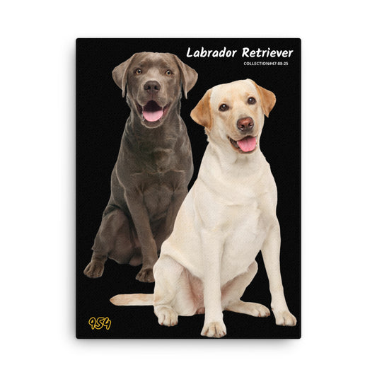 Labrador Retriever 954 Signature Thin canvas