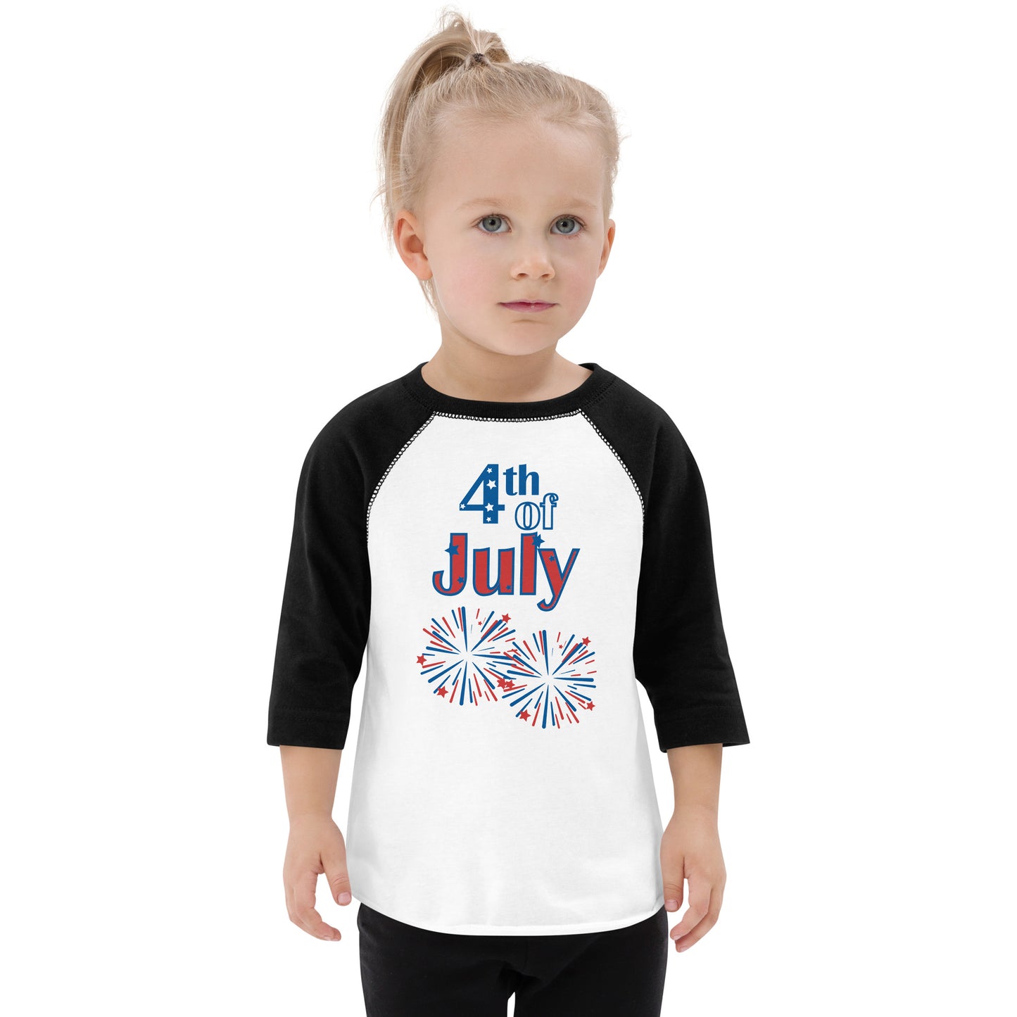 July 4th 954 Signature Toddler baseball shirt