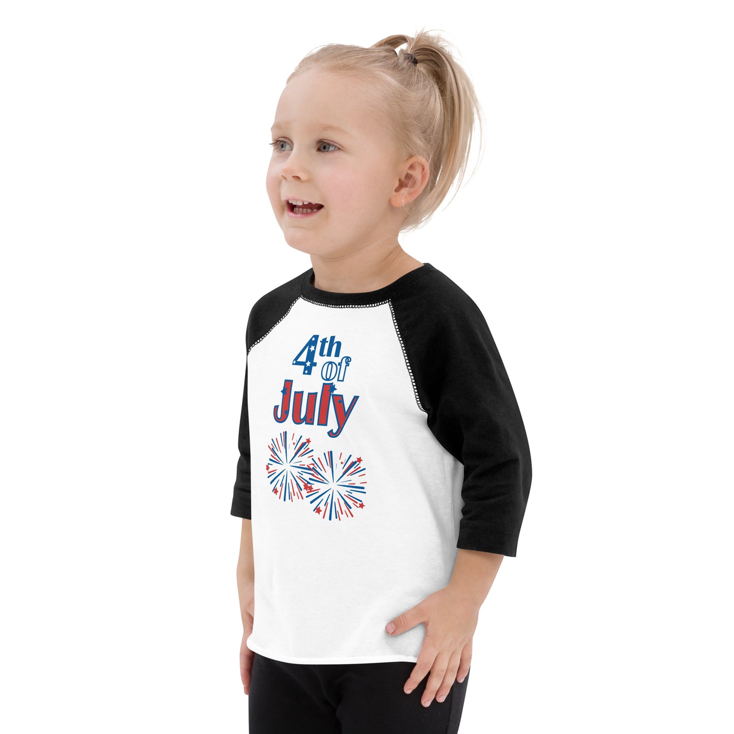 July 4th 954 Signature Toddler baseball shirt