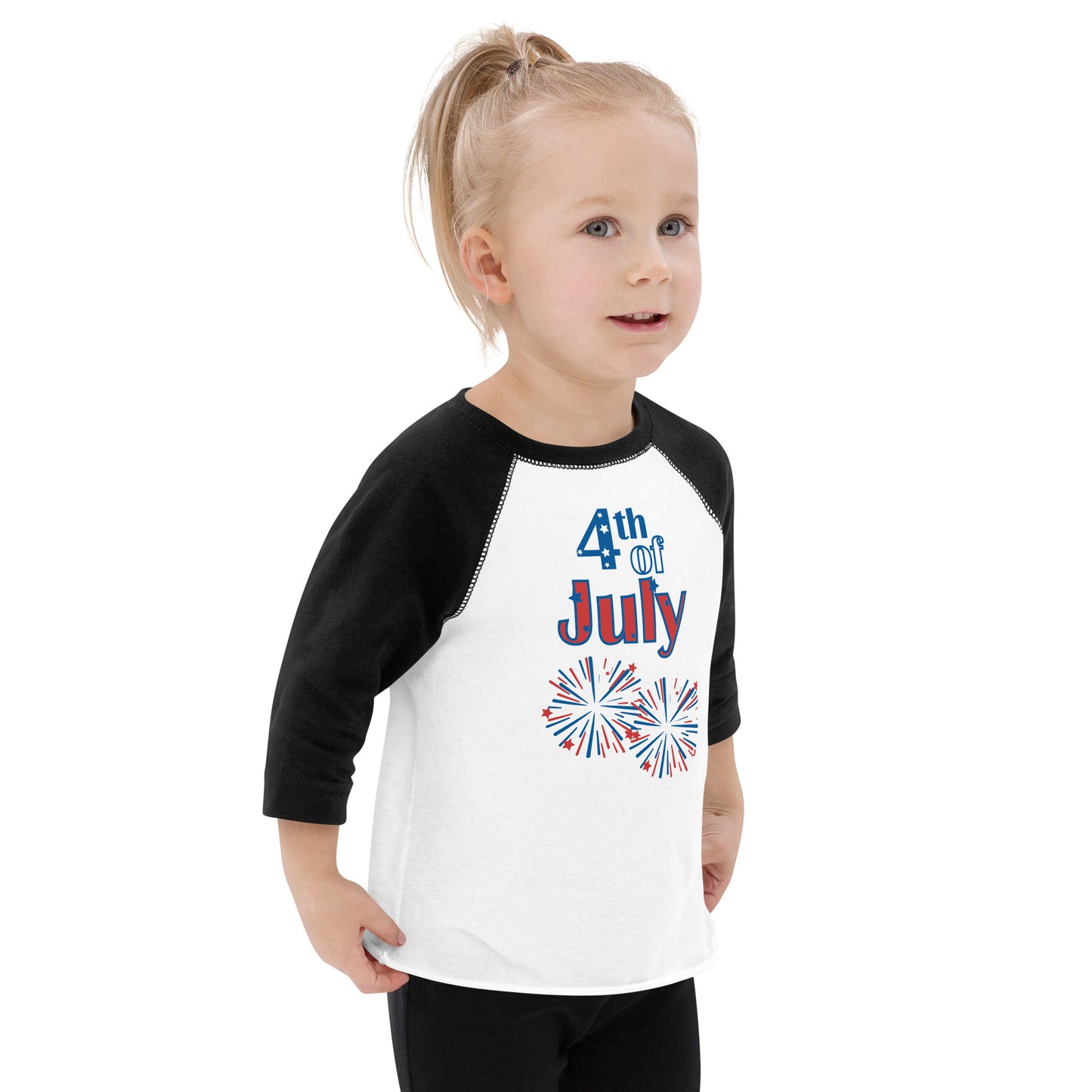 July 4th 954 Signature Toddler baseball shirt