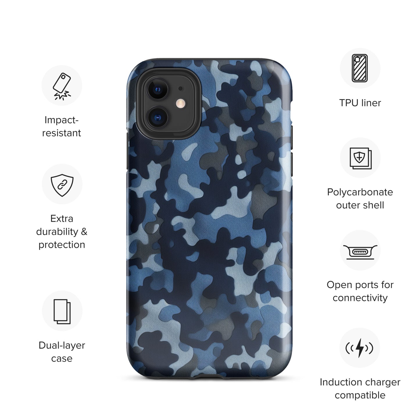 Multi-Color VJ 954 Signature Tough Case for iPhone®