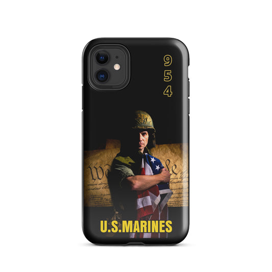 U.S. Marine 954 Signature Tough Case for iPhone®