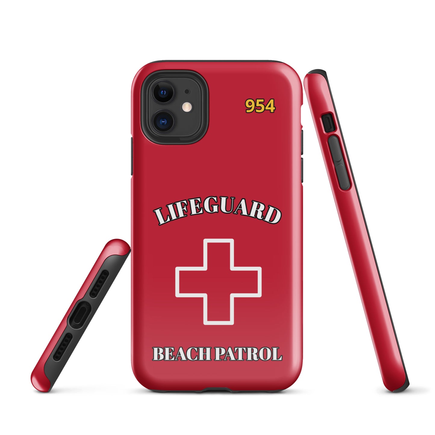 Ocean City 954 Lifeguard Tough Case for iPhone®