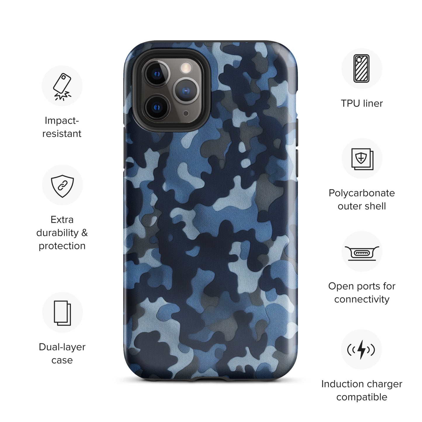 Multi-Color VJ 954 Signature Tough Case for iPhone®