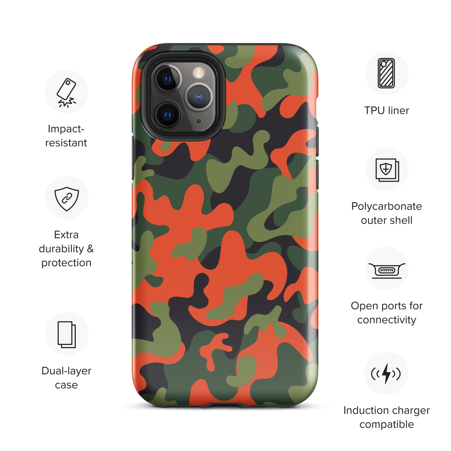 Heated 954 Siganture Tough Case for iPhone®