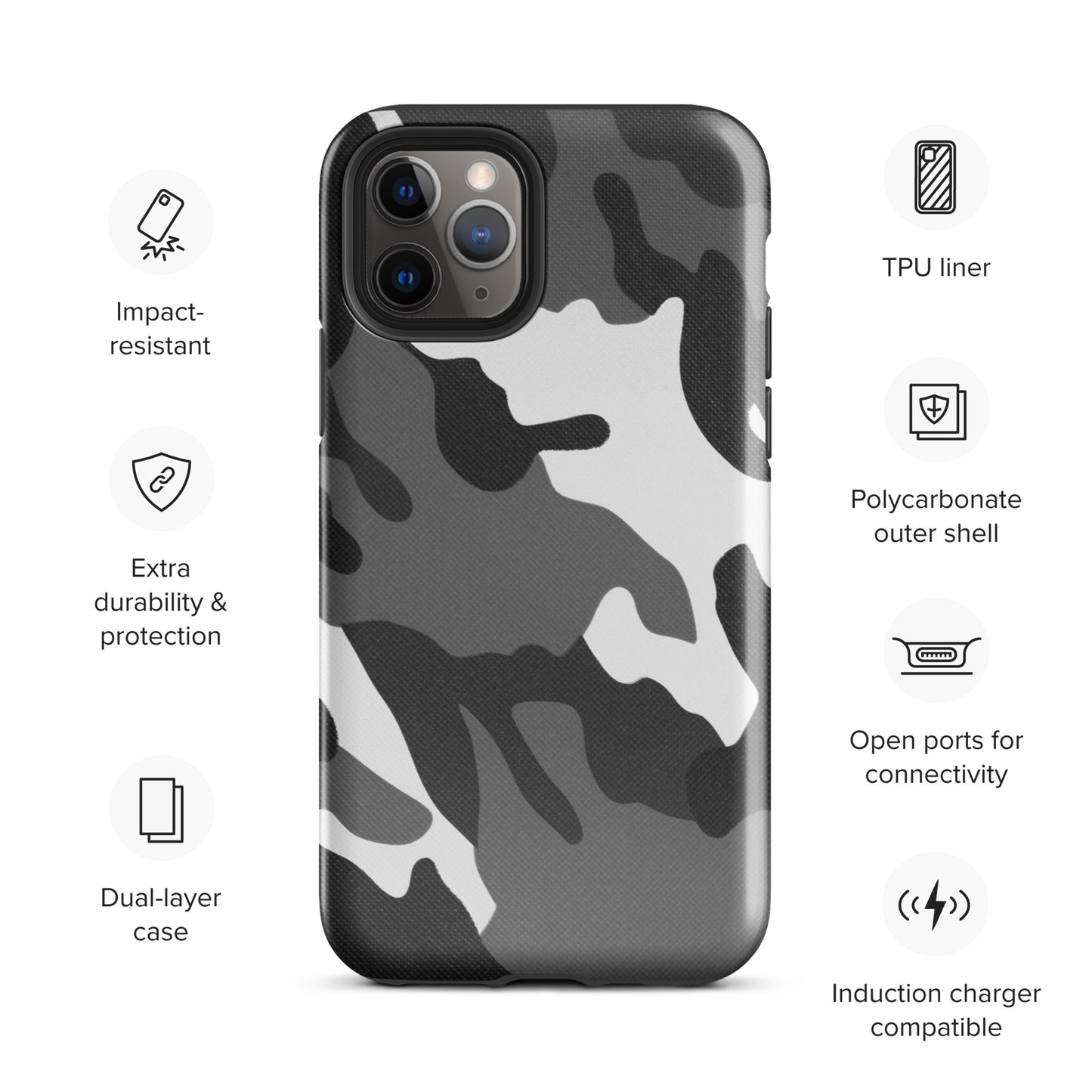 Multi-Camo V9 954 Signature Tough Case for iPhone®