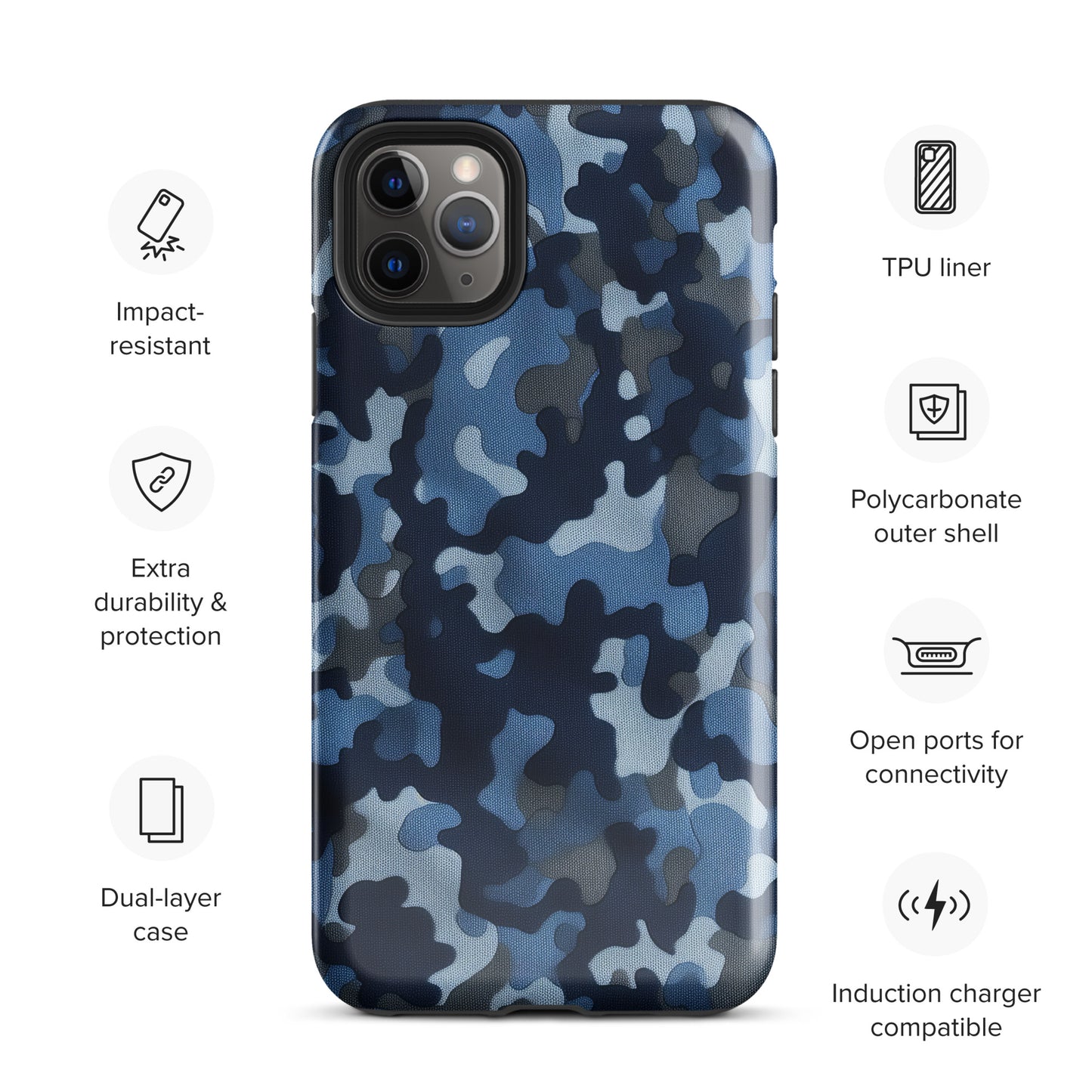 Multi-Color VJ 954 Signature Tough Case for iPhone®