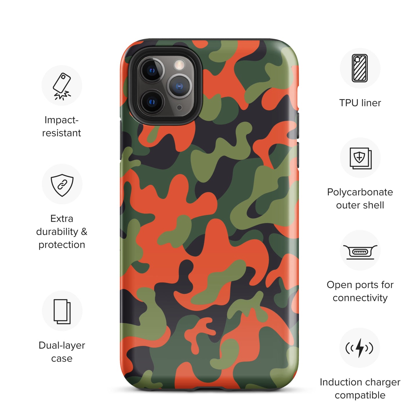 Heated 954 Siganture Tough Case for iPhone®