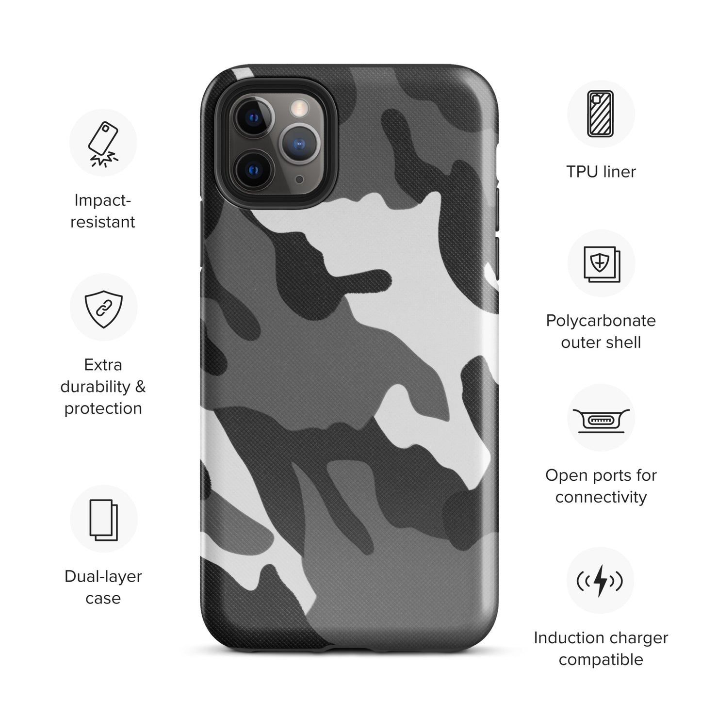 Multi-Camo V9 954 Signature Tough Case for iPhone®