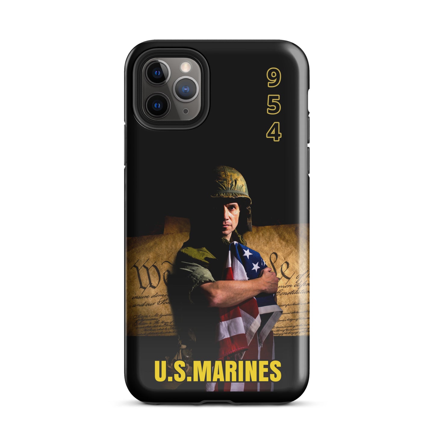 U.S. Marine 954 Signature Tough Case for iPhone®