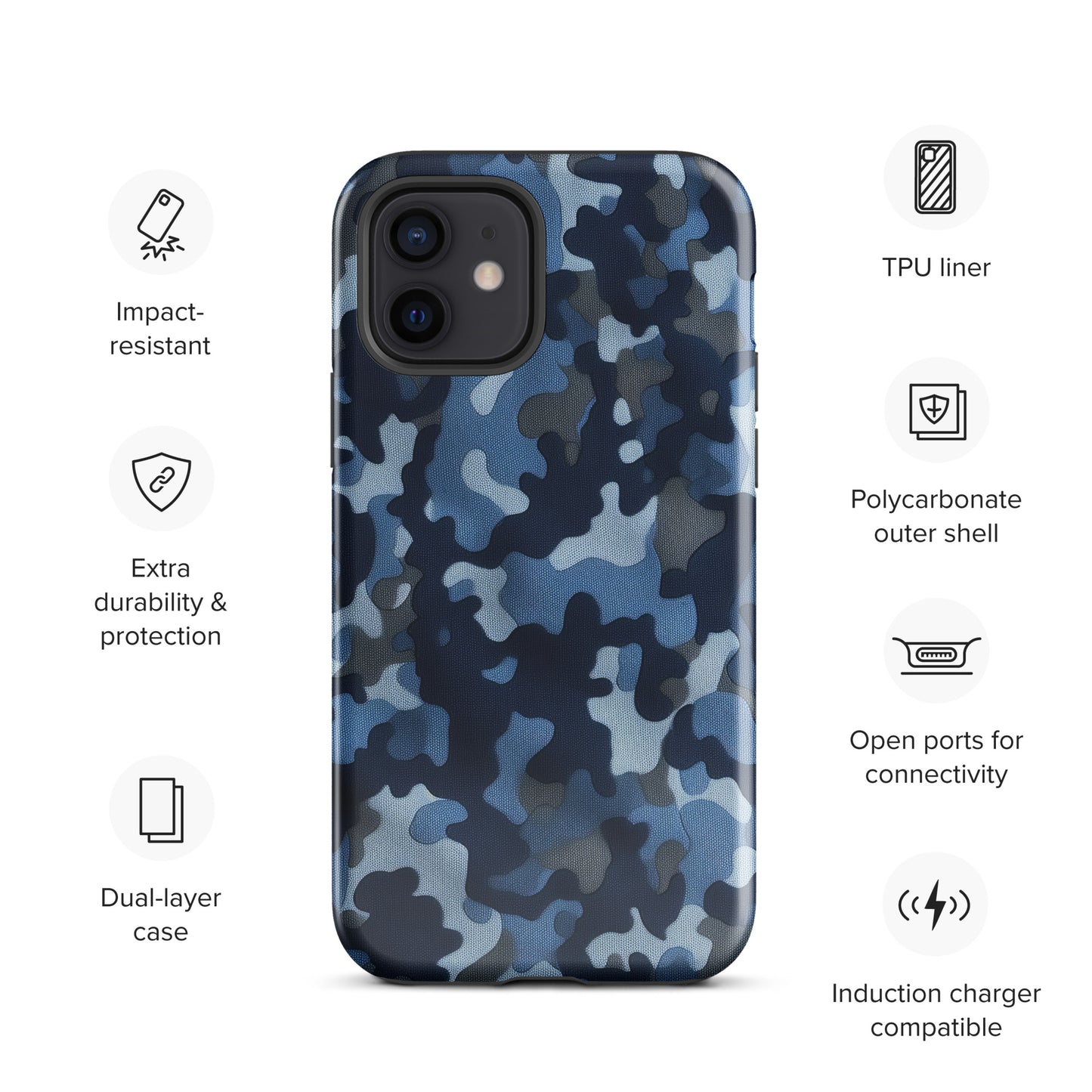 Multi-Color VJ 954 Signature Tough Case for iPhone®