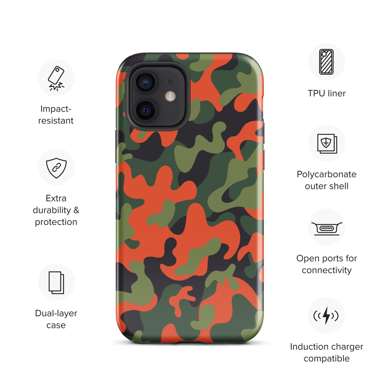 Heated 954 Siganture Tough Case for iPhone®