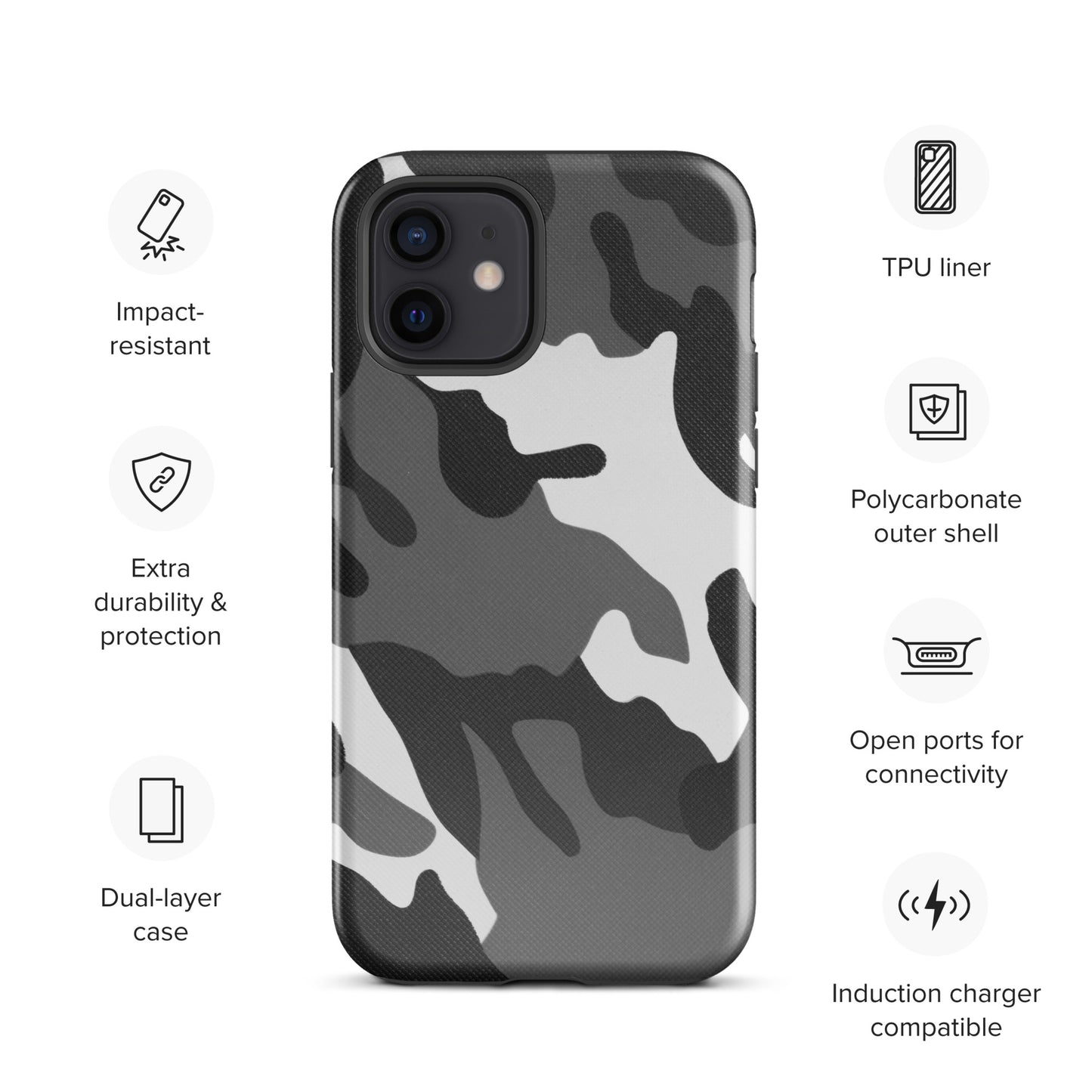 Multi-Camo V9 954 Signature Tough Case for iPhone®