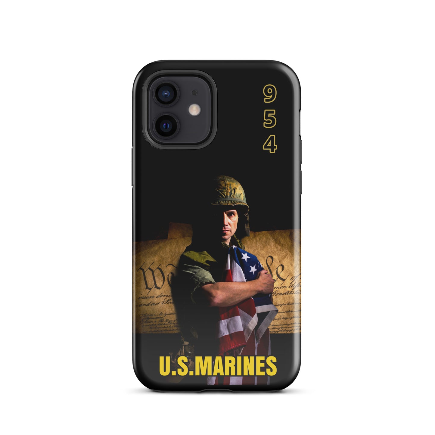 U.S. Marine 954 Signature Tough Case for iPhone®