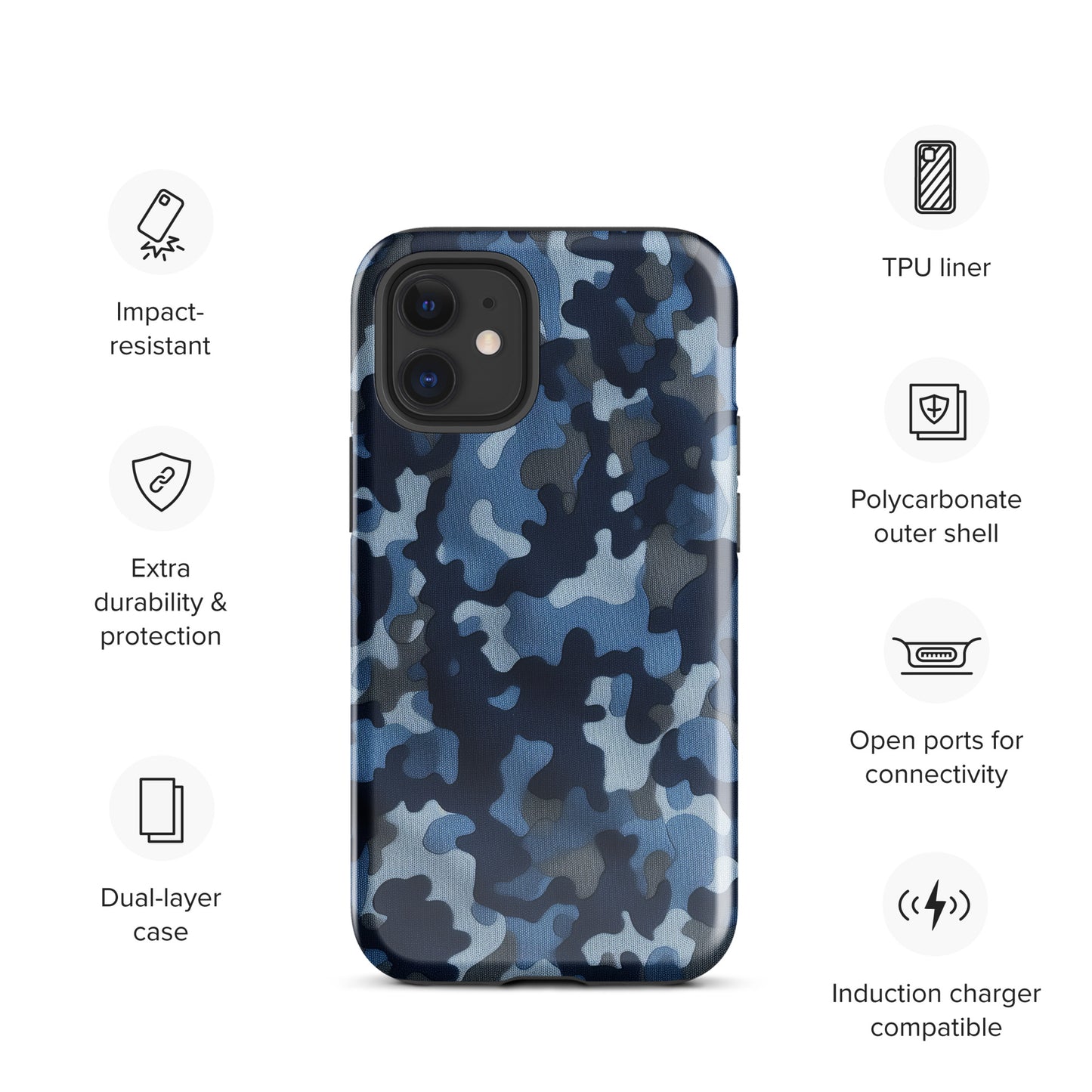 Multi-Color VJ 954 Signature Tough Case for iPhone®